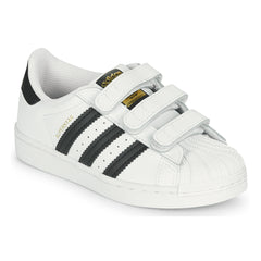 Scarpe bambini ragazza adidas  SUPERSTAR CF C  Bianco 