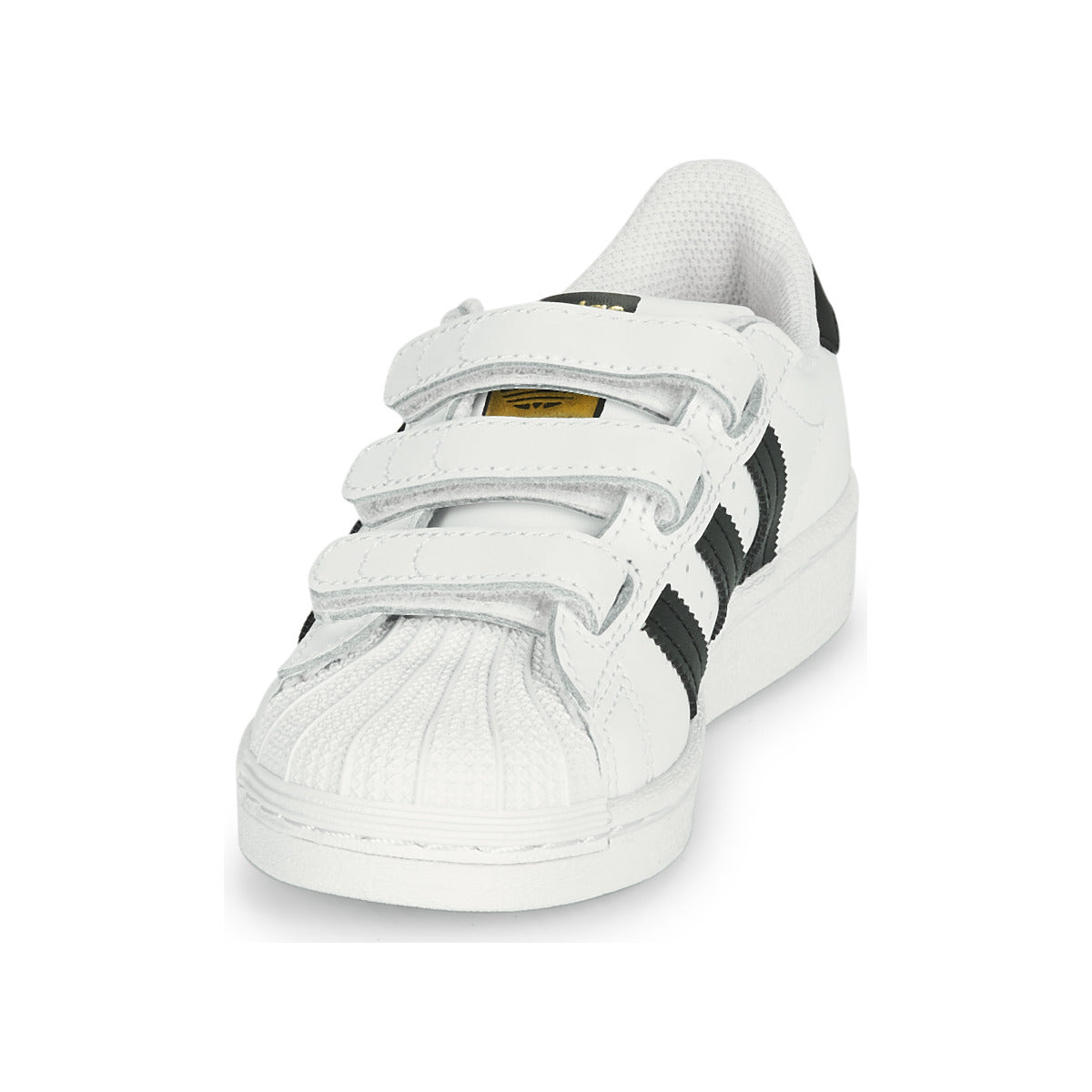 Scarpe bambini ragazza adidas  SUPERSTAR CF C  Bianco 