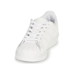 Scarpe bambini ragazzo adidas  SUPERSTAR C  Bianco 