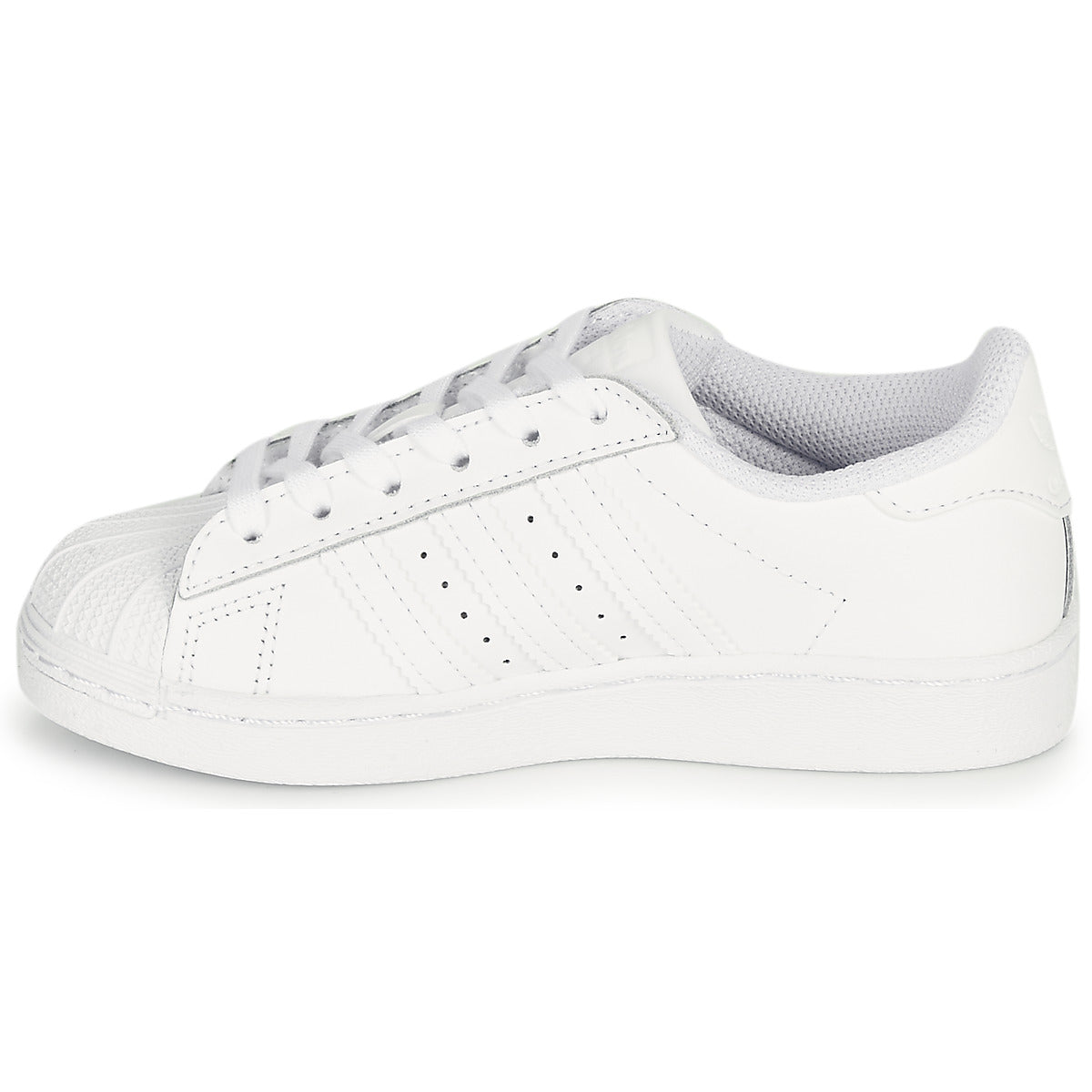 Scarpe bambini ragazza adidas  SUPERSTAR C  Bianco 