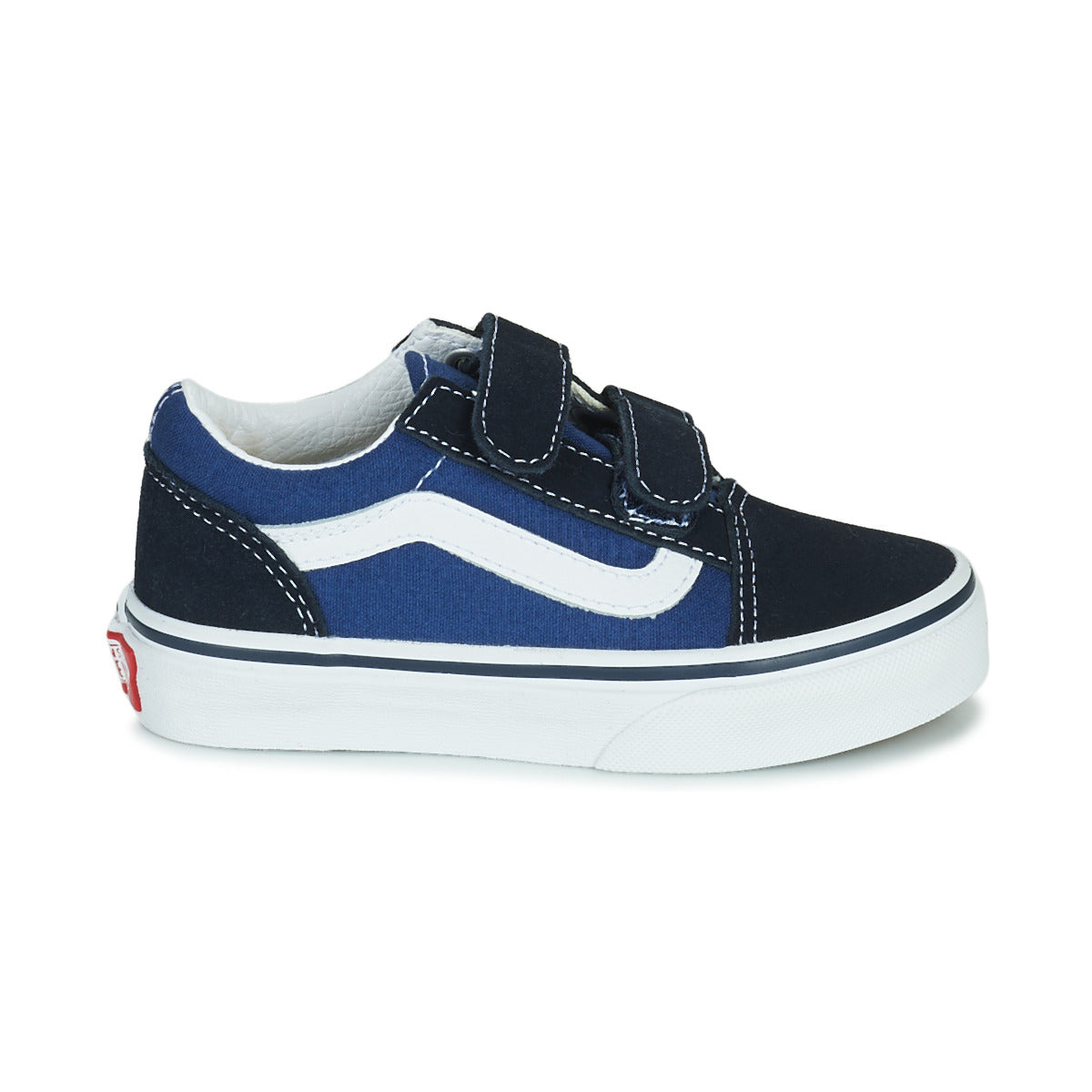 Scarpe bambini ragazza Vans  OLD SKOOL V  Blu 