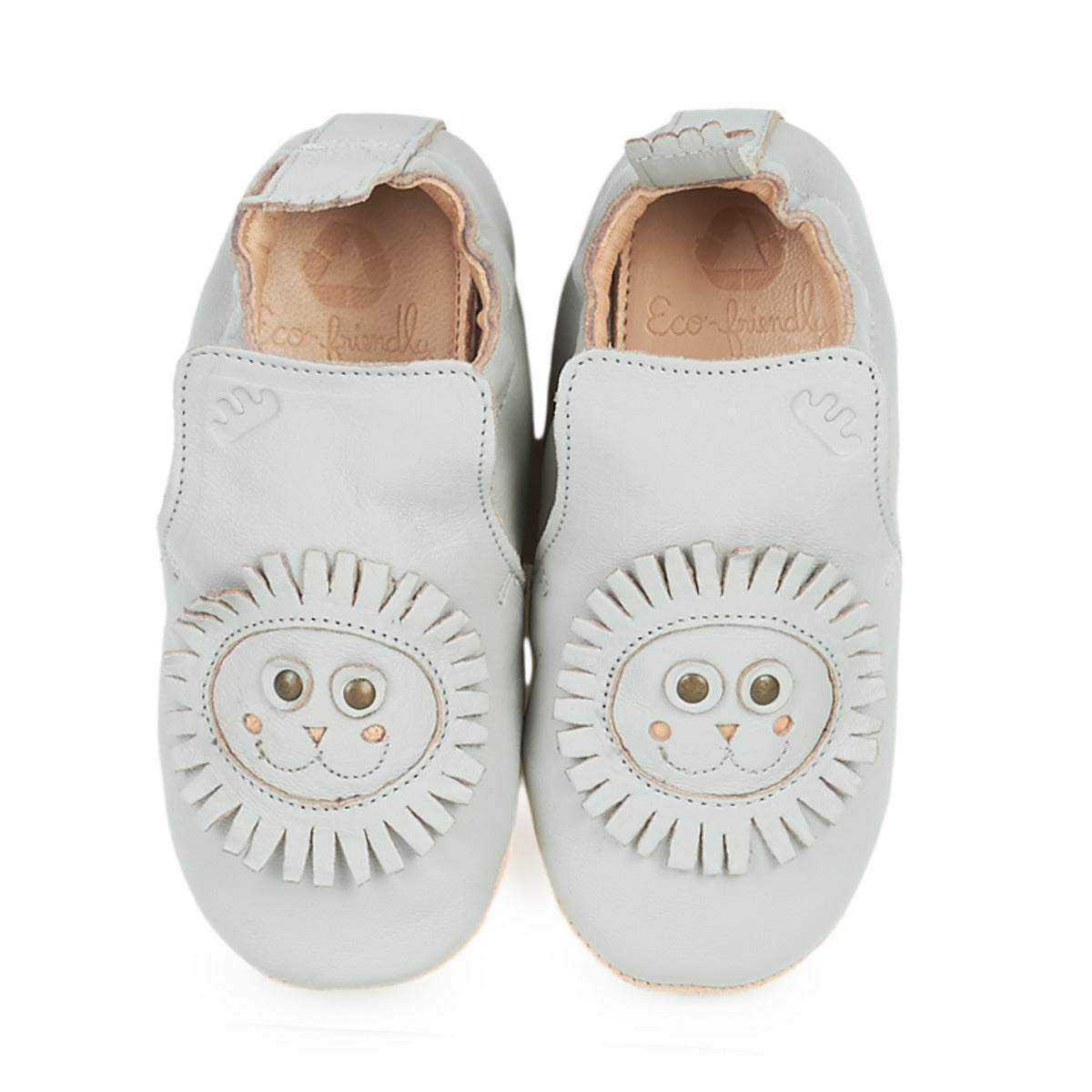 Pantofole bambini ragazza Easy Peasy  BLUBLU LION  Grigio 