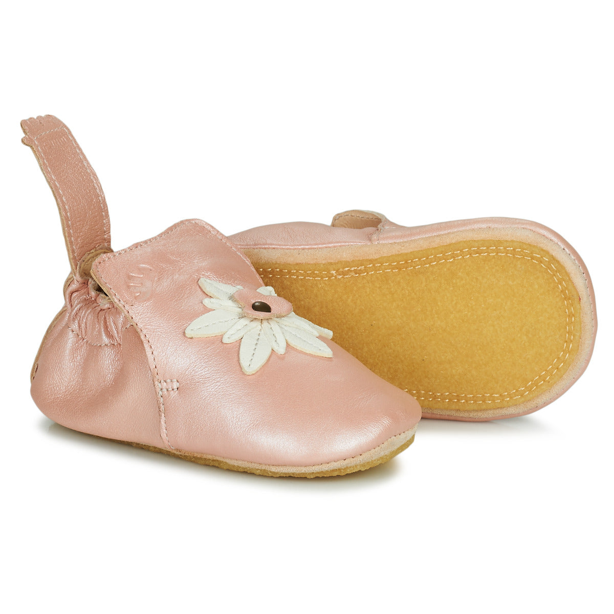 Pantofole bambini ragazza Easy Peasy  BLUBLU EDELWEISS  Rosa 