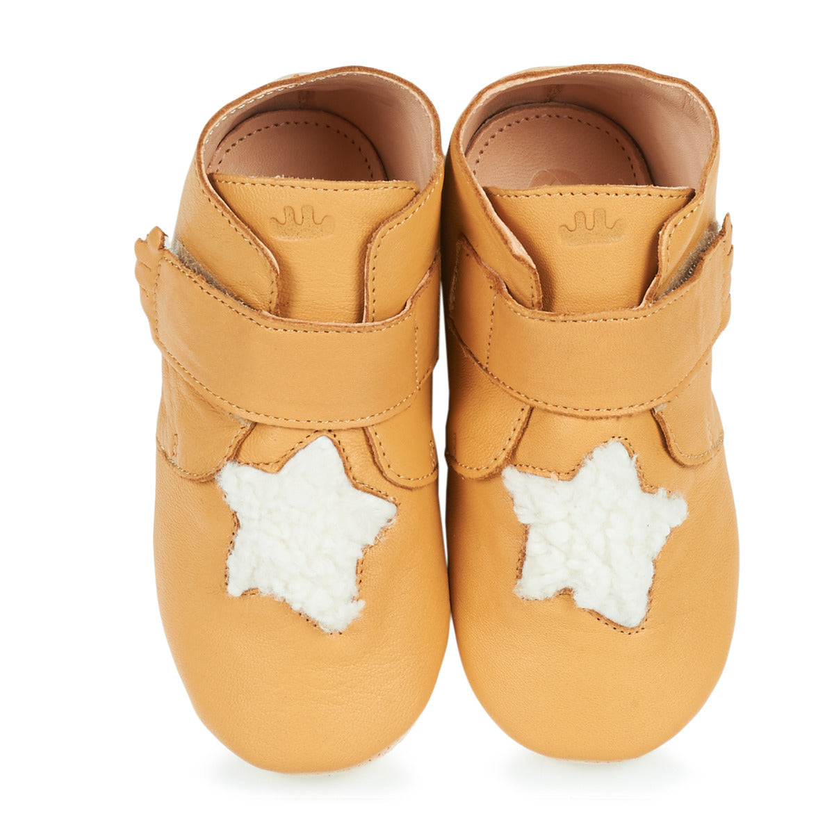 Pantofole bambini ragazza Easy Peasy  KINY ETOILE  Marrone 