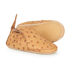 Pantofole bambini ragazza Easy Peasy  BLUBOOTIES  Marrone 