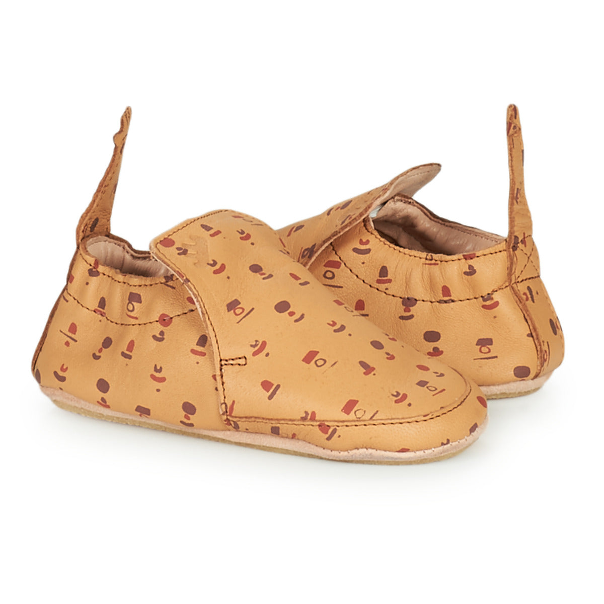 Pantofole bambini ragazza Easy Peasy  BLUBOOTIES  Marrone 