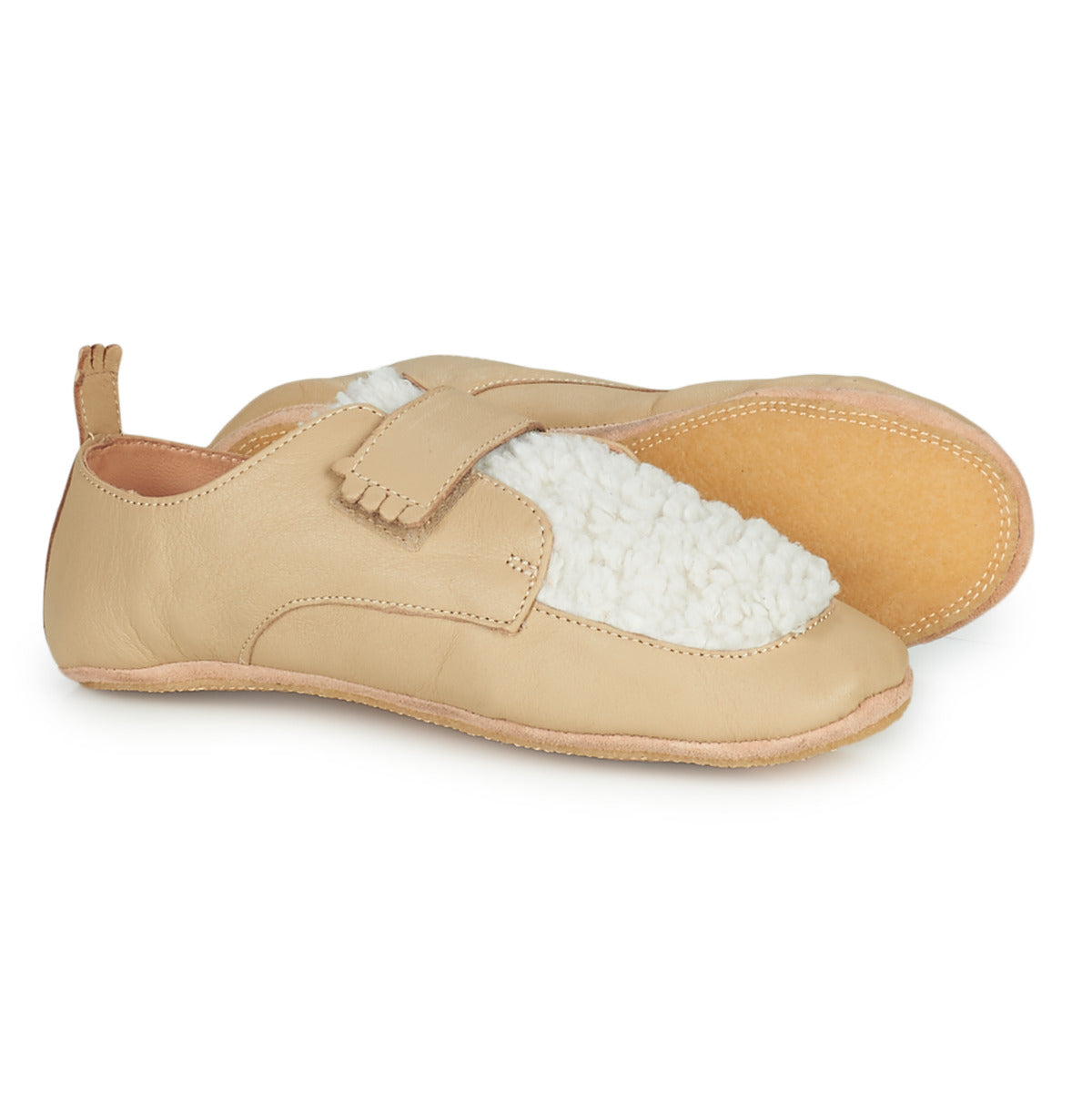 Pantofole bambini ragazzo Easy Peasy  SLIBOOTIES  Beige 