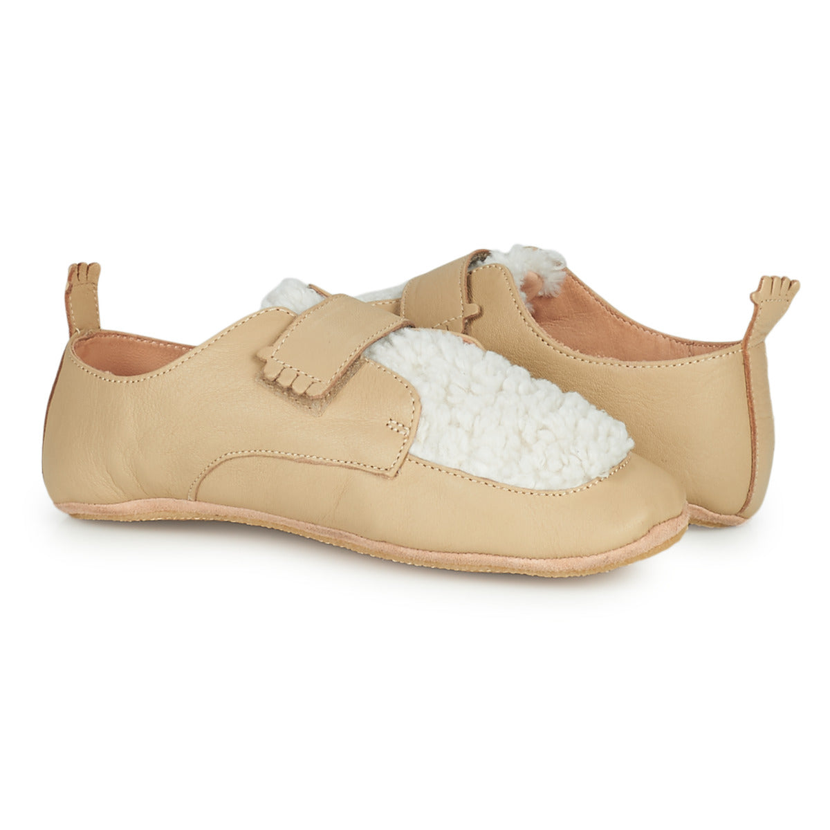 Pantofole bambini ragazzo Easy Peasy  SLIBOOTIES  Beige 