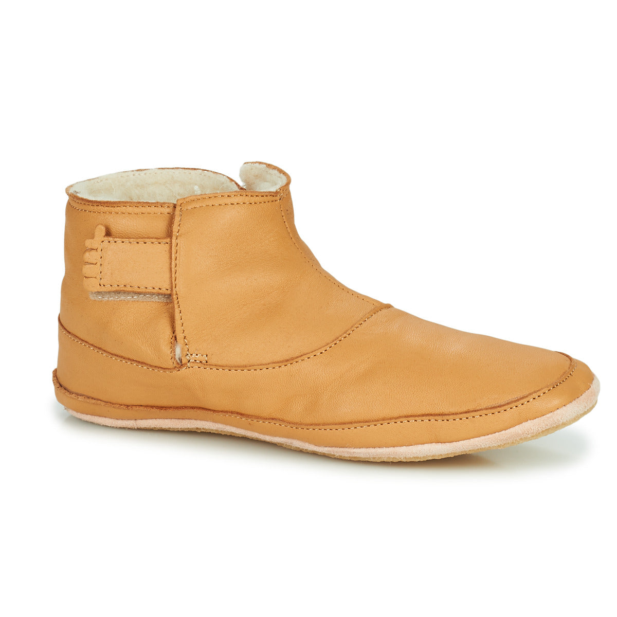 Pantofole bambini ragazzo Easy Peasy  BOOBOOTIES  Marrone 