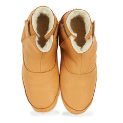 Pantofole bambini ragazzo Easy Peasy  BOOBOOTIES  Marrone 