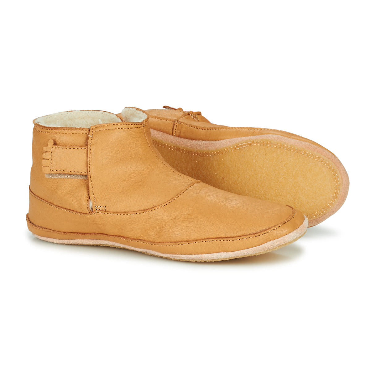 Pantofole bambini ragazza Easy Peasy  BOOBOOTIES  Marrone 