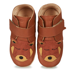 Pantofole bambini ragazza Easy Peasy  KINY PT PANDA  Marrone 