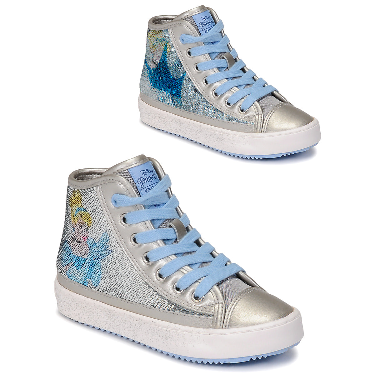 Scarpe bambini ragazza Geox  KALISPERA  Argento 