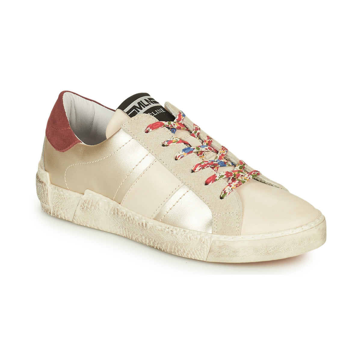 Sneakers basse donne Meline  NKC1381  Beige 