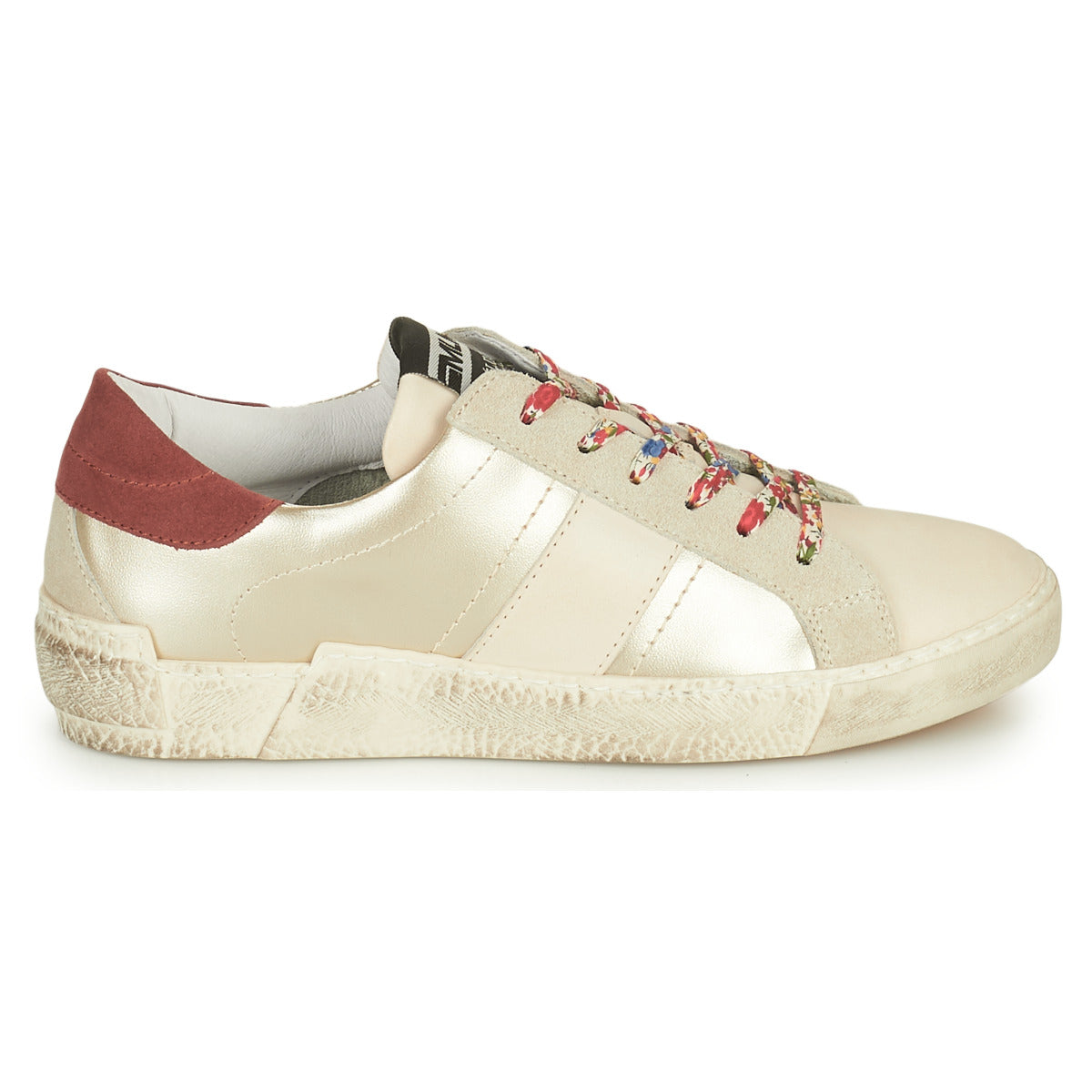 Sneakers basse donne Meline  NKC1381  Beige 