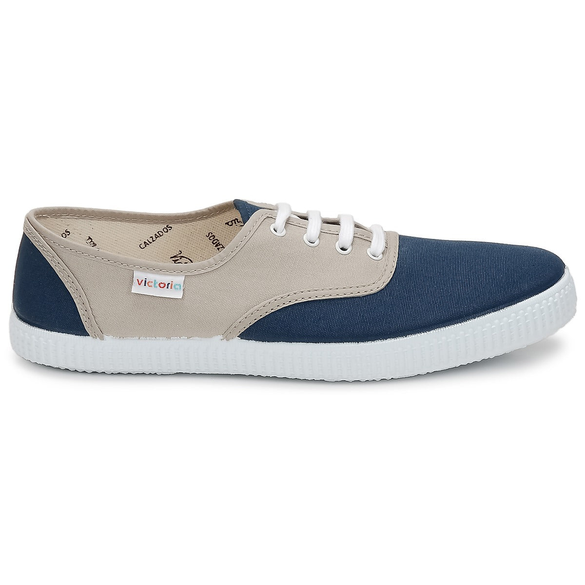 Sneakers uomini Victoria  INGLESA BICOLOR  Beige 