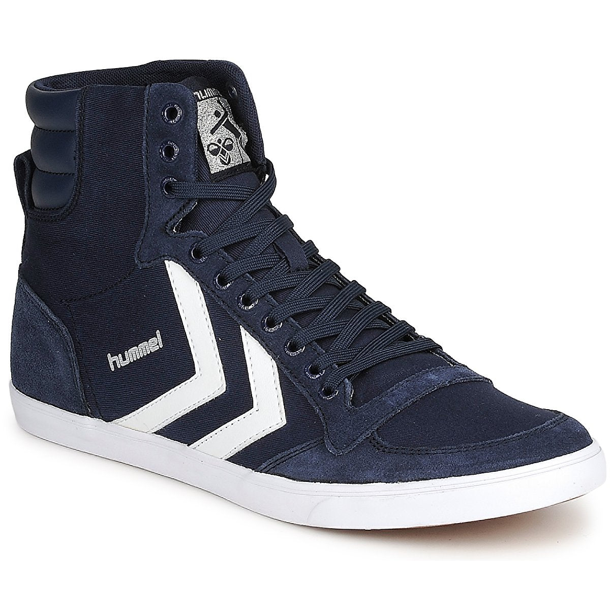 Sneakers alte uomini hummel  TEN STAR HIGH CANVAS  Blu 