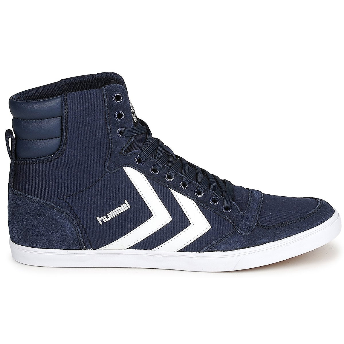 Sneakers alte uomini hummel  TEN STAR HIGH CANVAS  Blu 