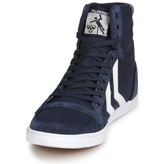 Sneakers alte uomini hummel  TEN STAR HIGH CANVAS  Blu 