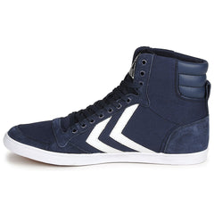 Sneakers alte uomini hummel  TEN STAR HIGH CANVAS  Blu 