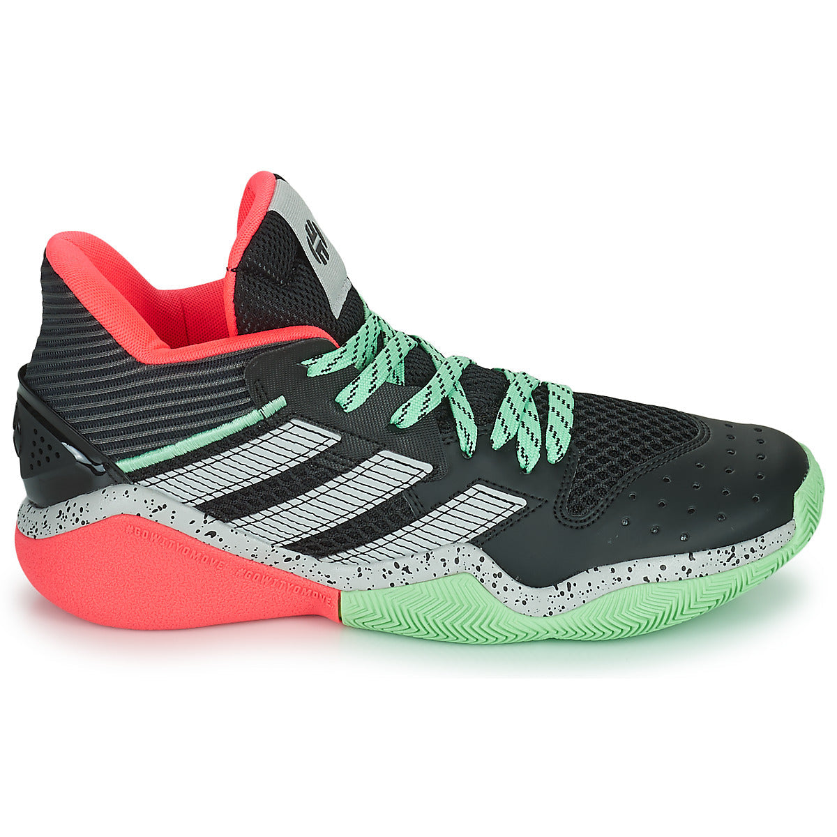 Scarpe uomini adidas  HARDEN STEPBACK  Nero 