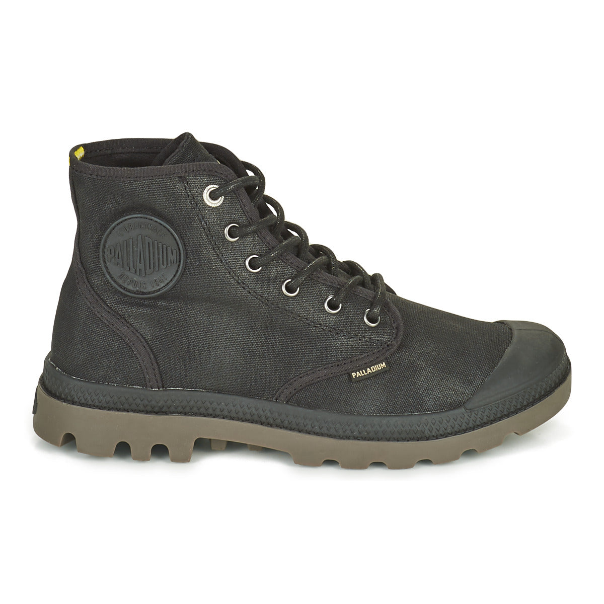 Sneakers alte uomini Palladium  PAMPA CANVAS  Nero 