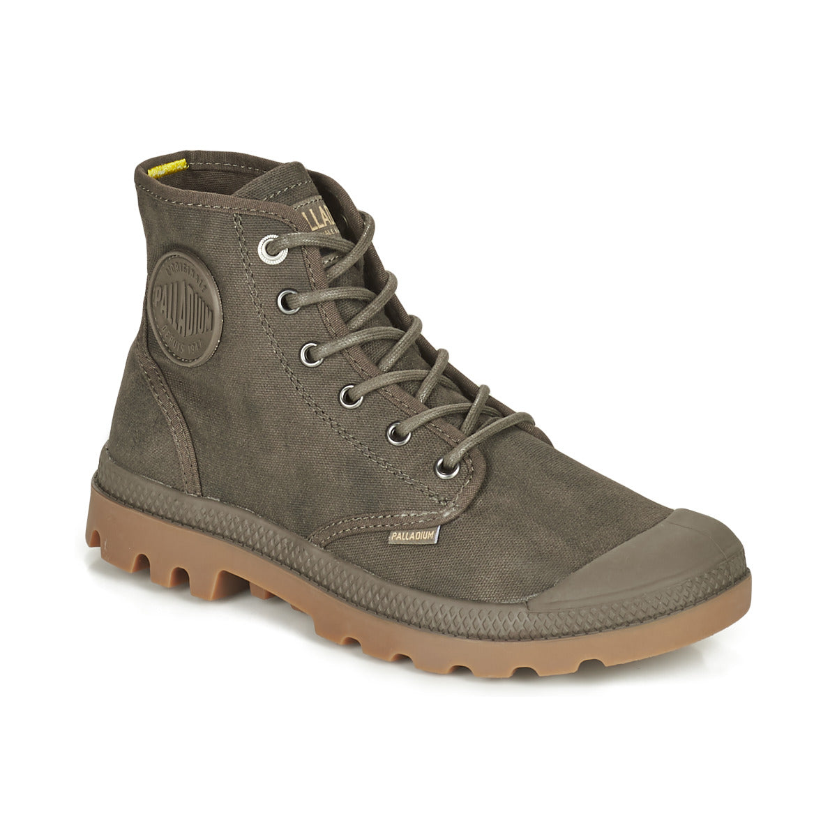 Sneakers alte uomini Palladium  PAMPA CANVAS  Marrone 