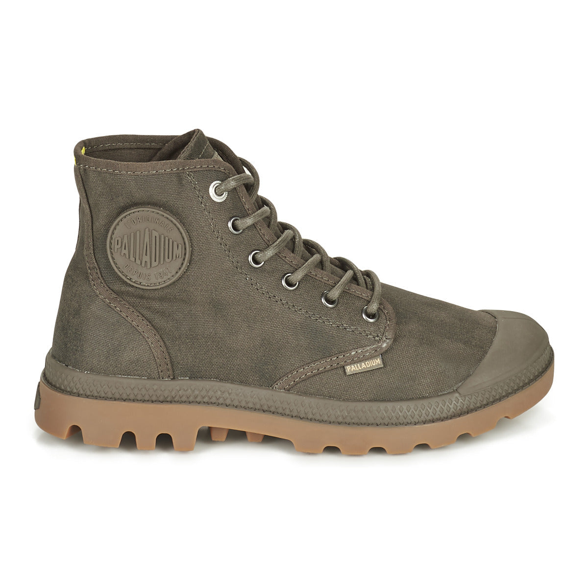 Sneakers alte uomini Palladium  PAMPA CANVAS  Marrone 