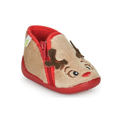 Pantofole bambini ragazza Citrouille et Compagnie  PARFALLE  Beige 