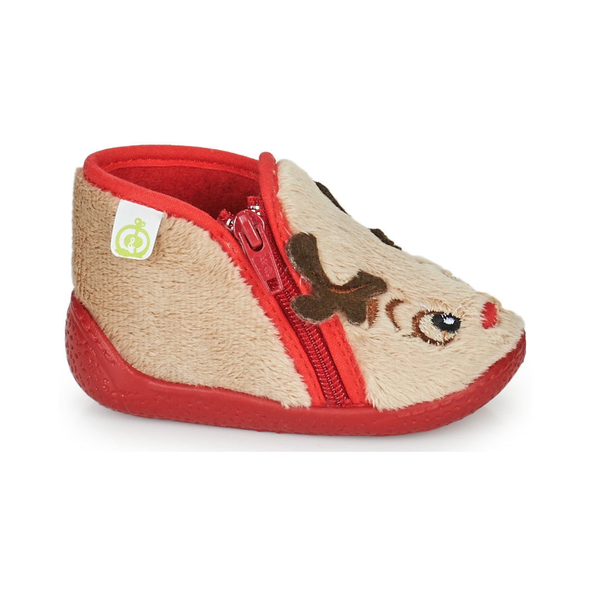 Pantofole bambini ragazza Citrouille et Compagnie  PARFALLE  Beige 