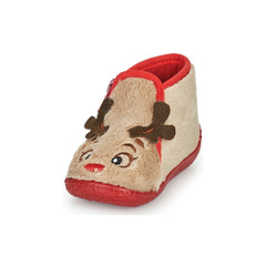 Pantofole bambini ragazza Citrouille et Compagnie  PARFALLE  Beige 