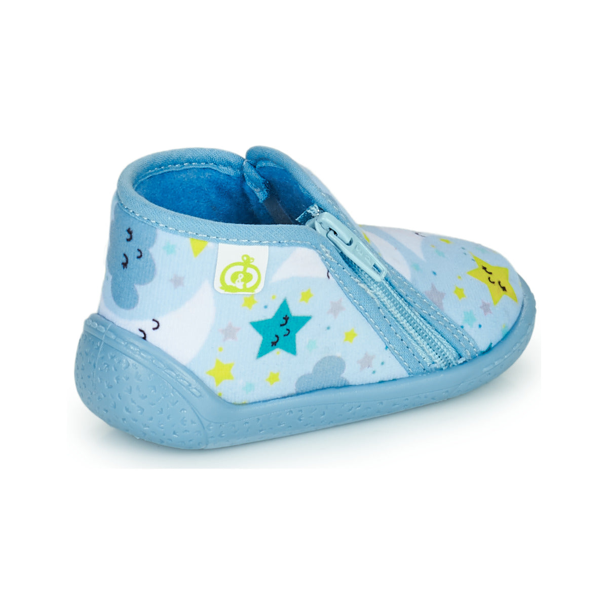 Pantofole bambini ragazza Citrouille et Compagnie  PIFOU  Blu 