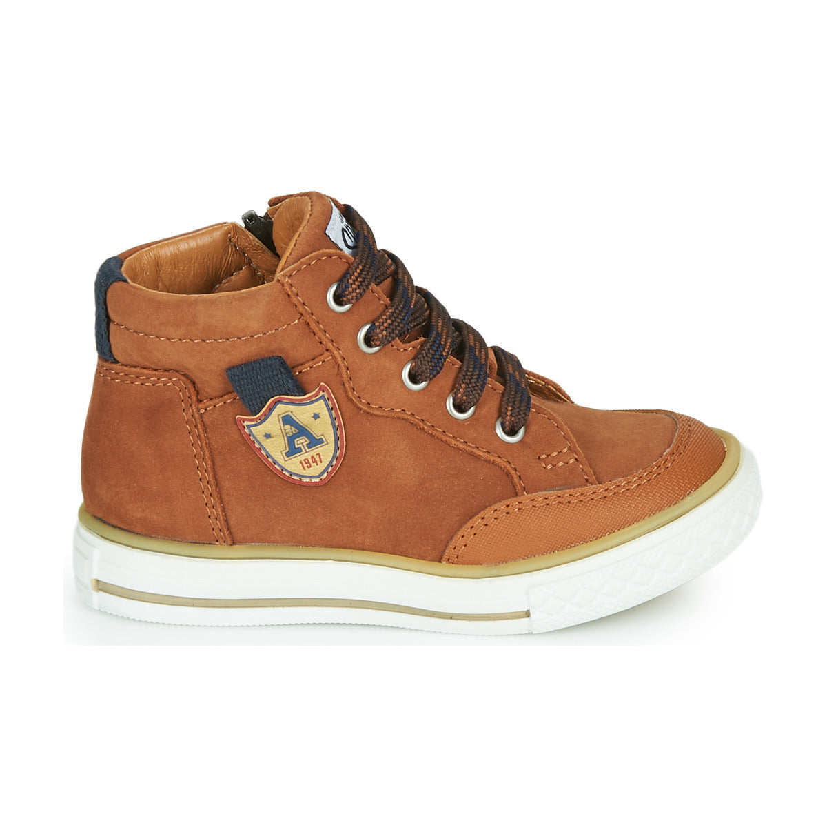 Scarpe bambini ragazzo GBB  NATHAN  Marrone 