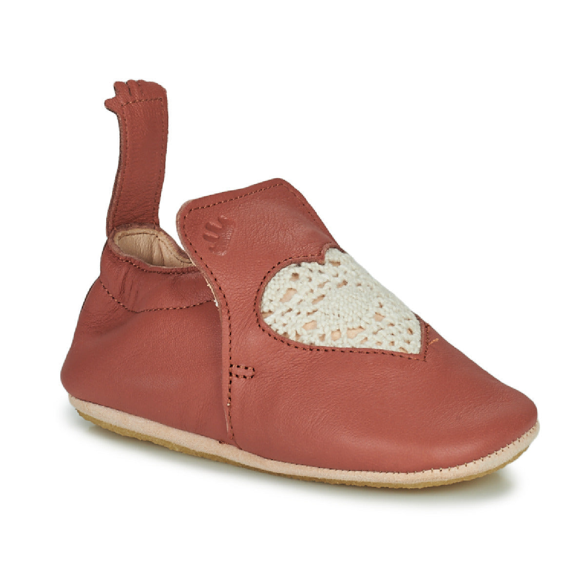 Pantofole bambini ragazza Easy Peasy  BLUBLU COEUR  Rosa 