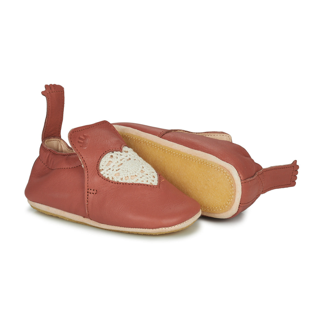 Pantofole bambini ragazza Easy Peasy  BLUBLU COEUR  Rosa 