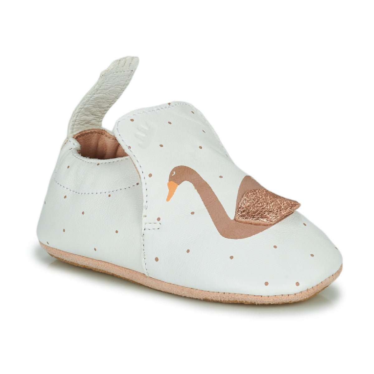 Pantofole bambini ragazza Easy Peasy  BLUBLU CYGNE  Bianco 