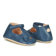 Pantofole bambini ragazza Easy Peasy  LOULLYP CHIEN  Blu 