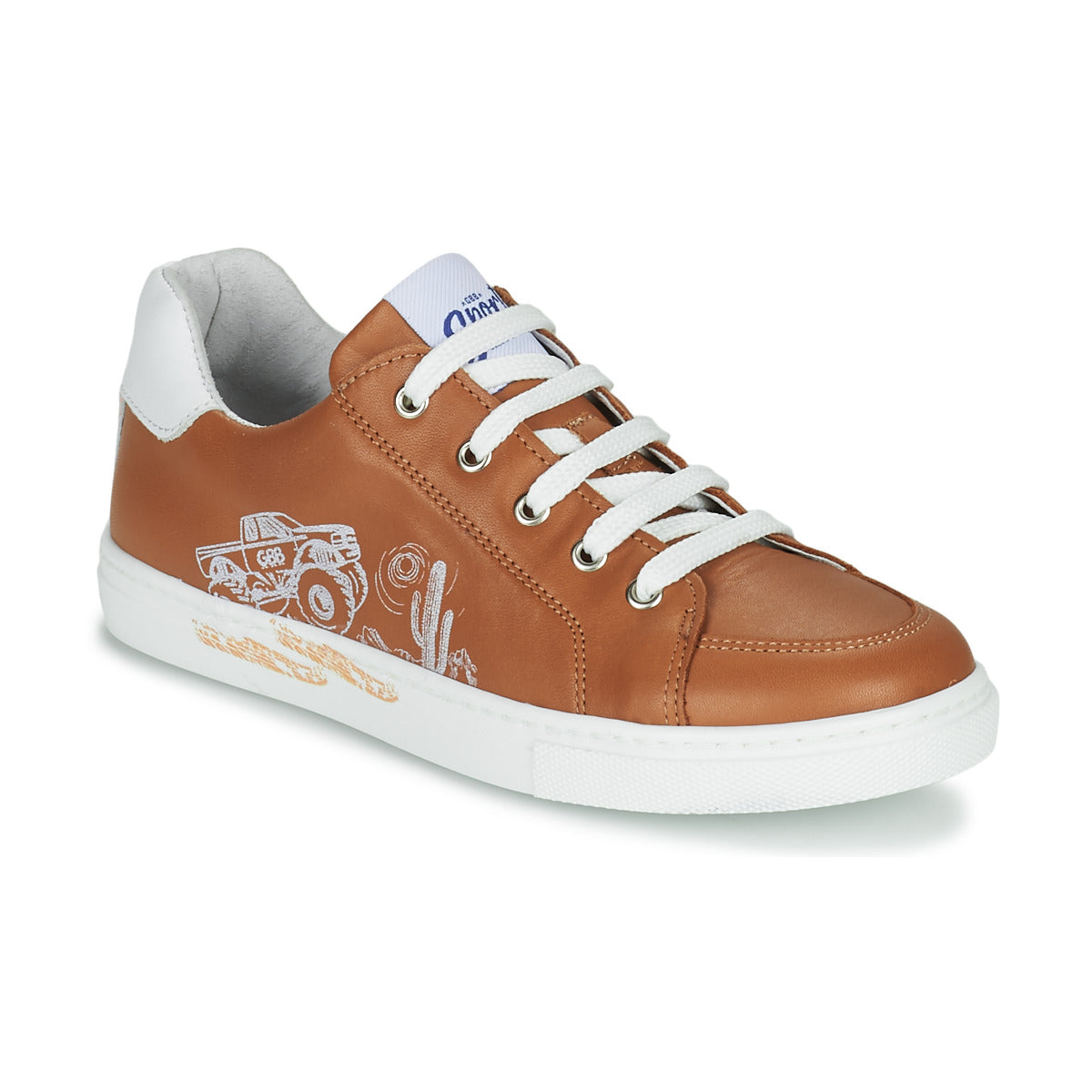 Scarpe bambini ragazzo GBB  MAKERO  Marrone 