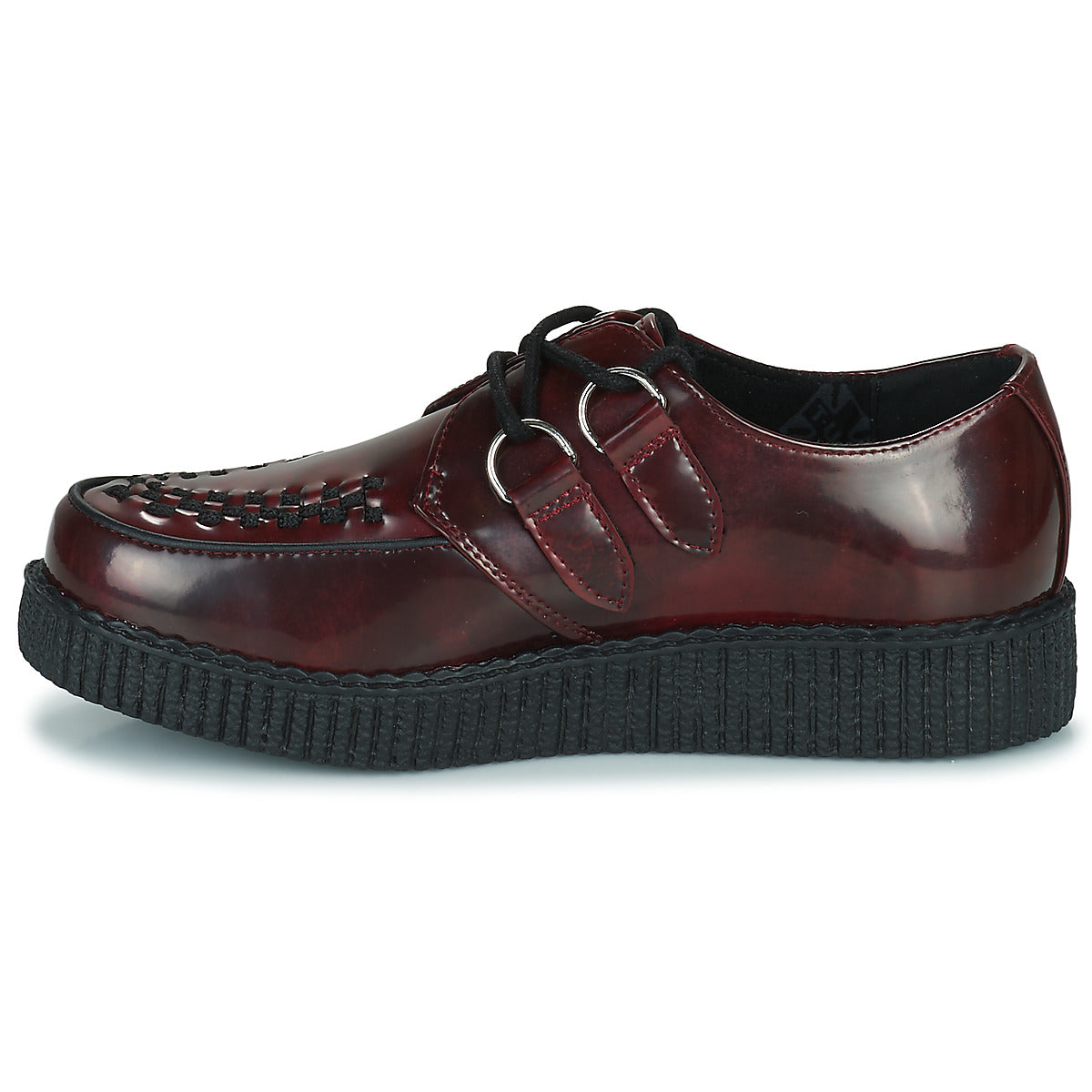 Scarpe uomini TUK  Viva Low Creeper Burgundy  Rosso 