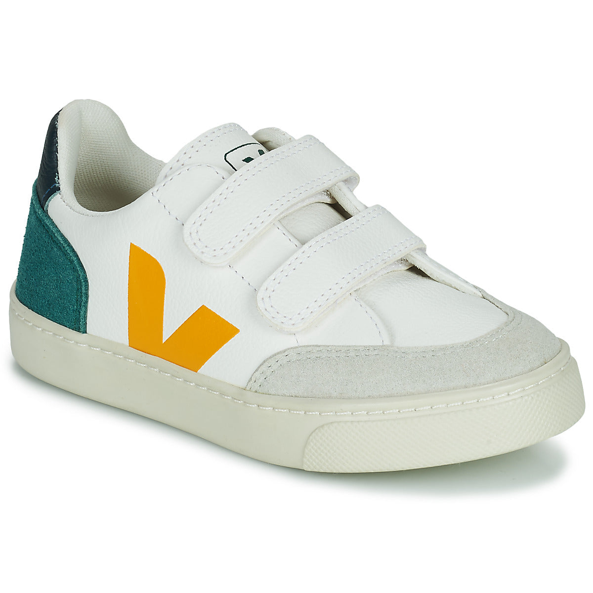 Scarpe bambini ragazza Veja  Small V-12 Velcro  Bianco 