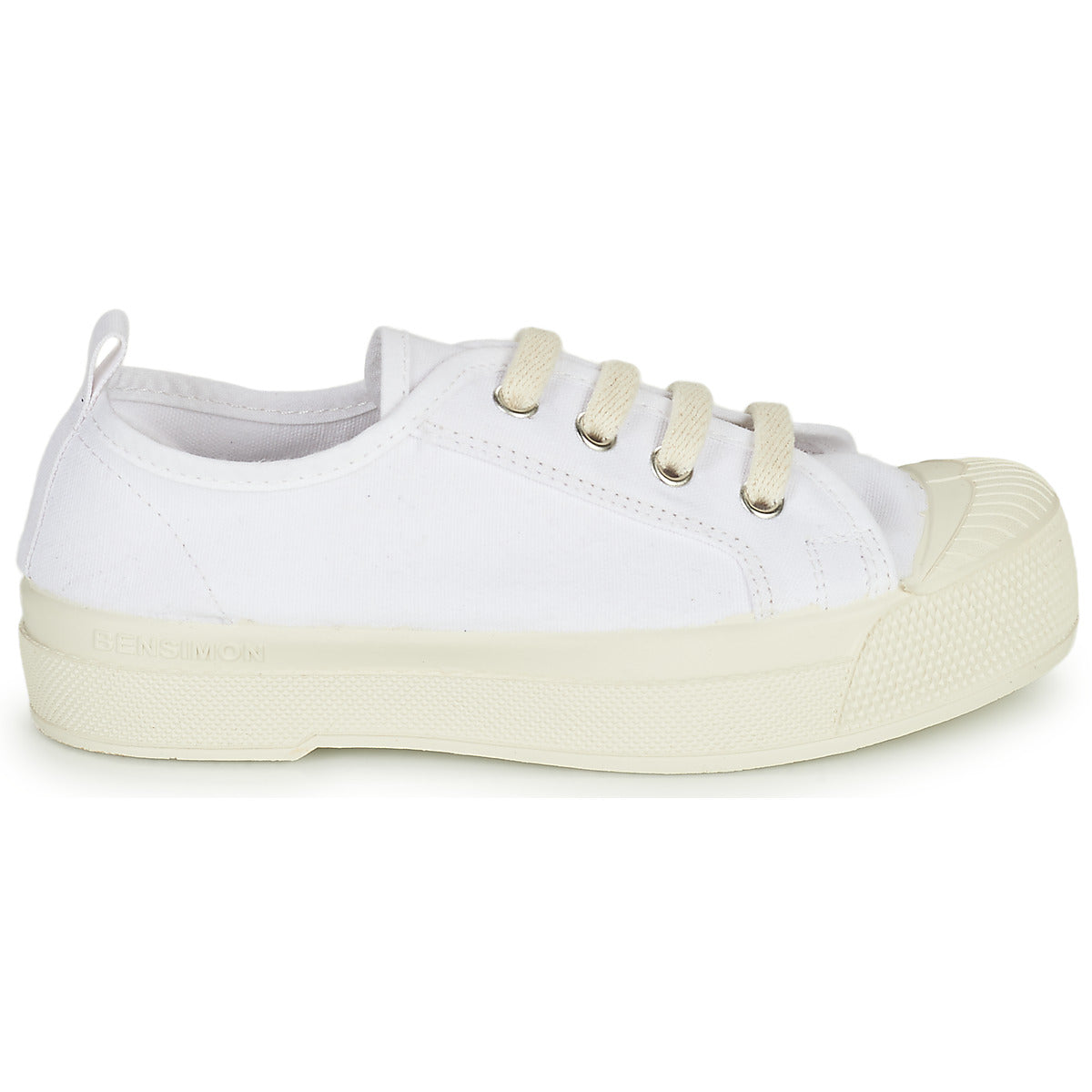 Scarpe bambini ragazza Bensimon  ROMY B79 ENFANT  Bianco 