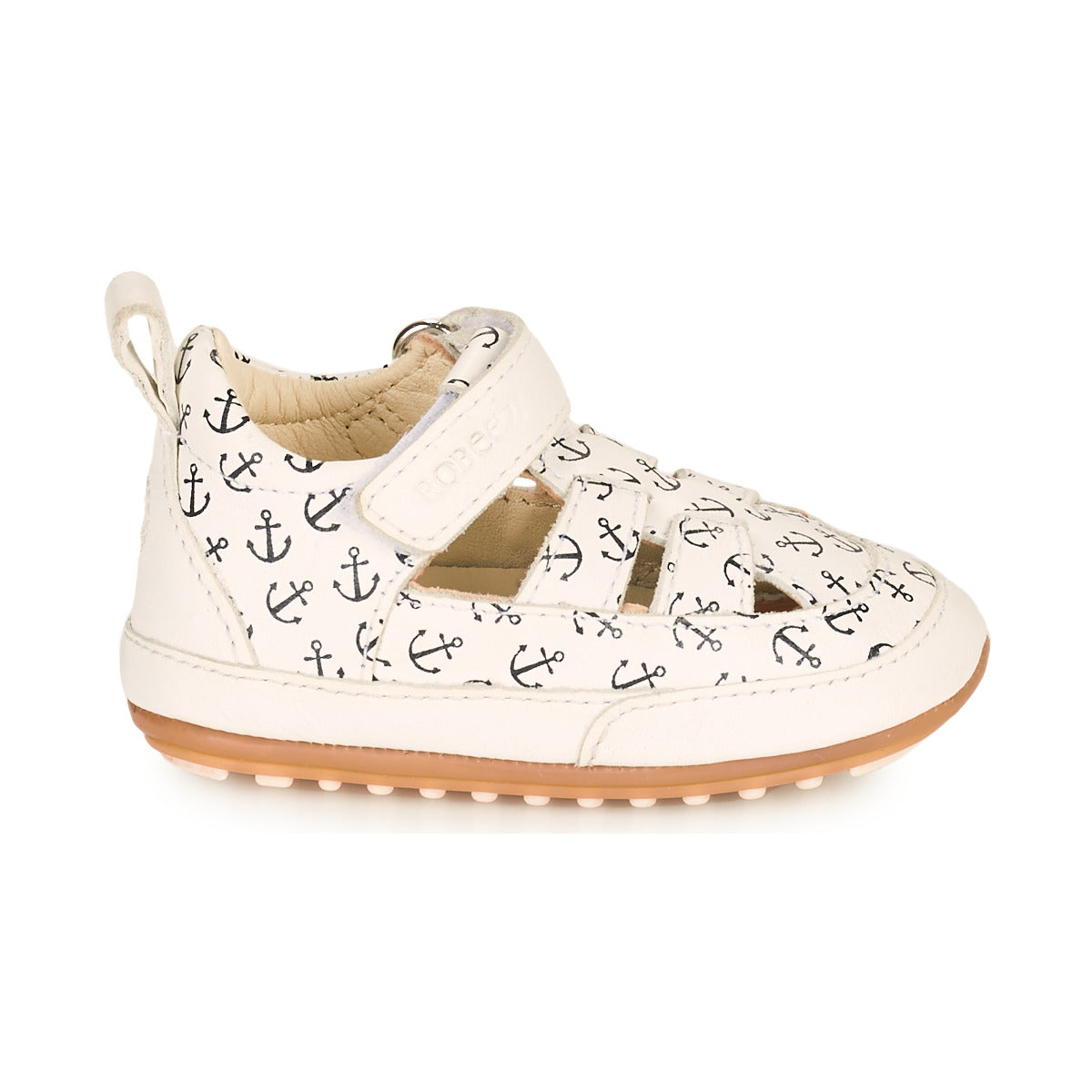 Pantofole bambini ragazza Robeez  MINIZ  Bianco 