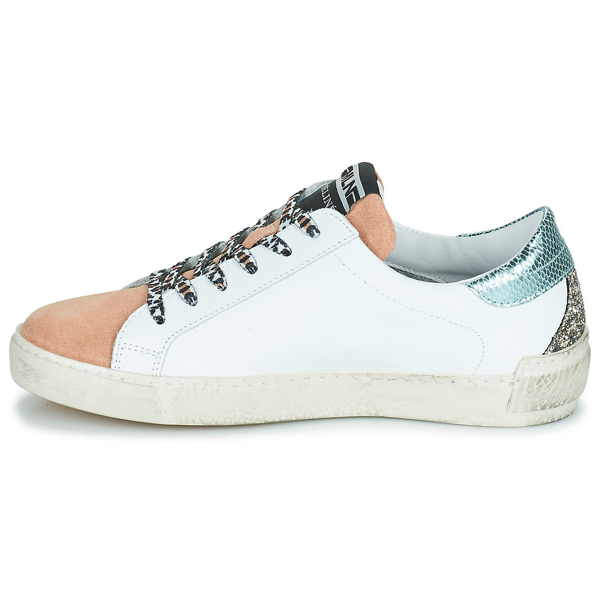 Sneakers basse donne Meline  NKC166  Bianco 