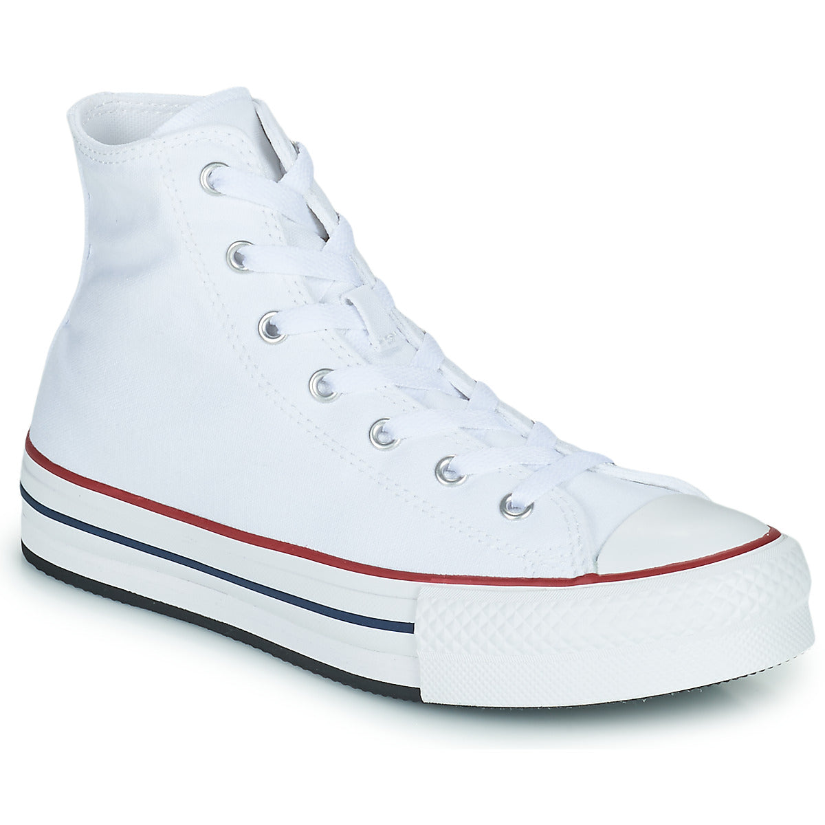 Scarpe bambini ragazzo Converse  Chuck Taylor All Star EVA Lift Foundation Hi  Bianco 