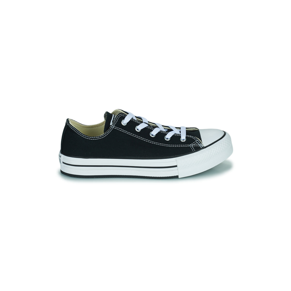 Scarpe bambini ragazzo Converse  Chuck Taylor All Star EVA Lift Foundation Ox  Nero 