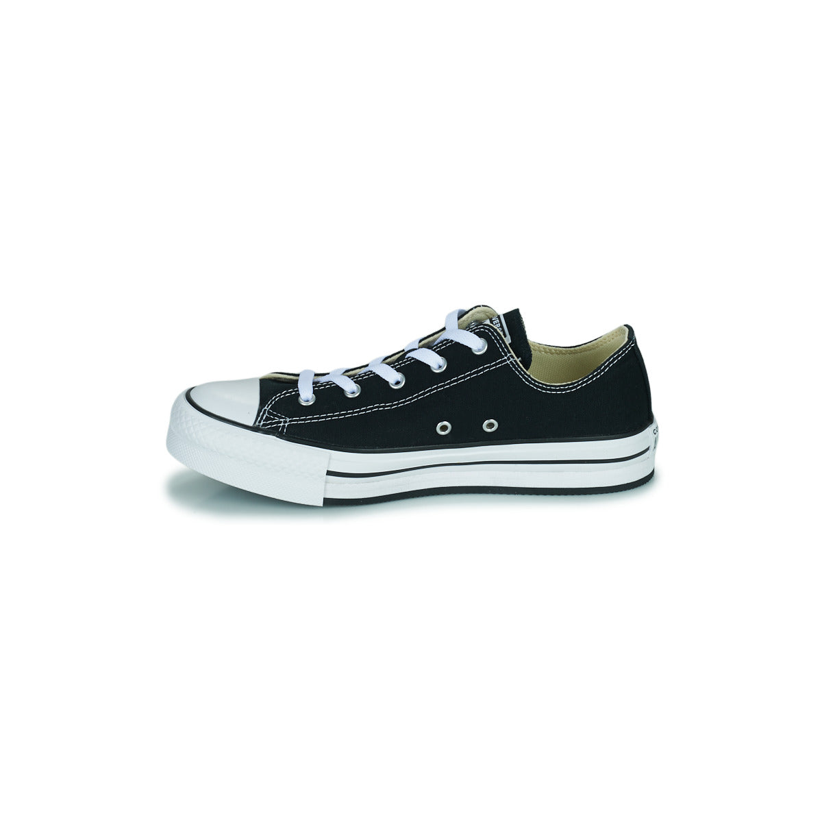 Scarpe bambini ragazza Converse  Chuck Taylor All Star EVA Lift Foundation Ox  Nero 