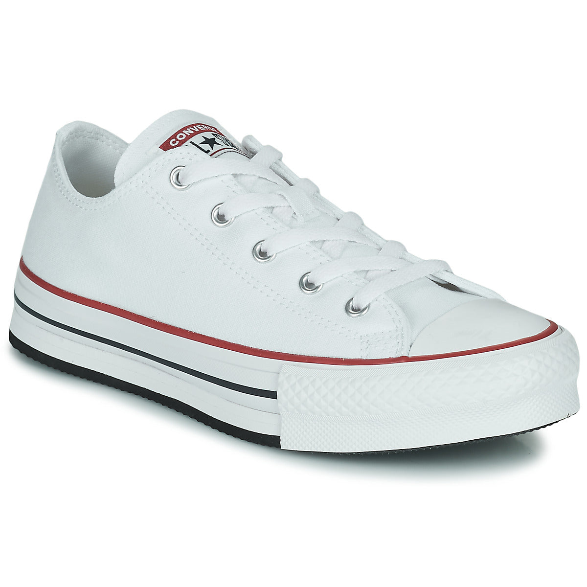 Scarpe bambini ragazza Converse  Chuck Taylor All Star EVA Lift Foundation Ox  Bianco 