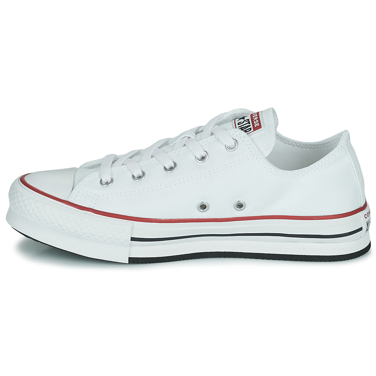 Scarpe bambini ragazza Converse  Chuck Taylor All Star EVA Lift Foundation Ox  Bianco 