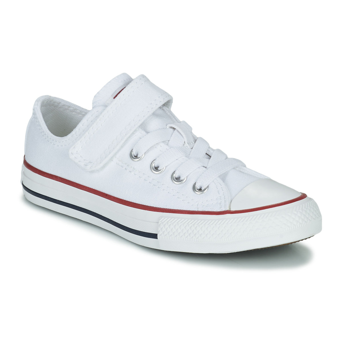 Scarpe bambini ragazza Converse  Chuck Taylor All Star 1V Foundation Ox  Bianco 