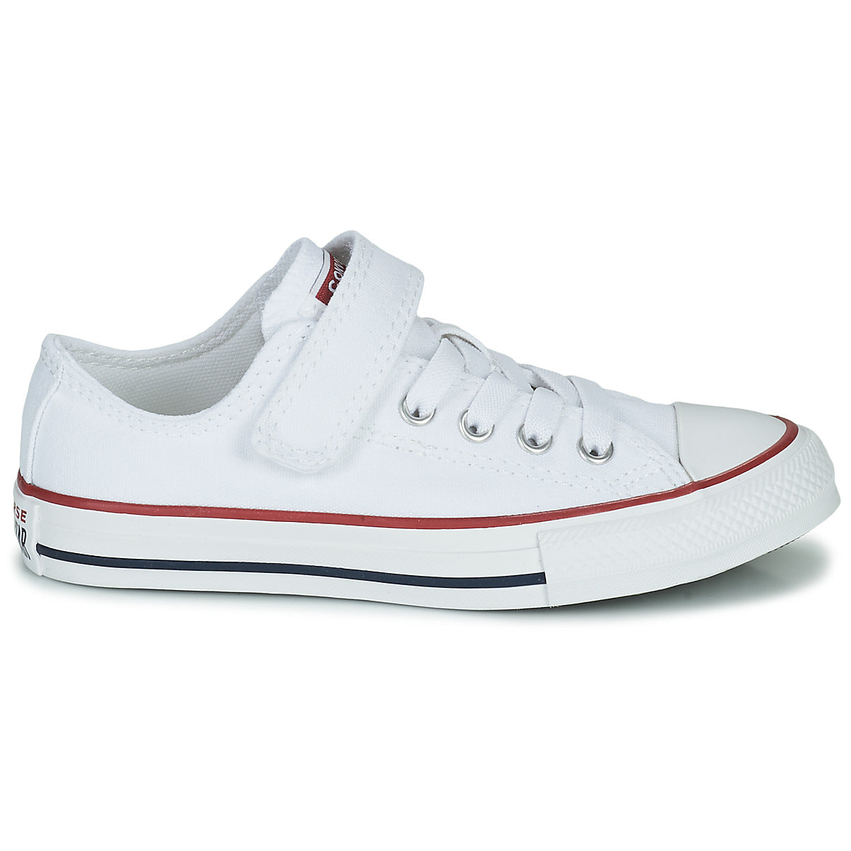 Scarpe bambini ragazza Converse  Chuck Taylor All Star 1V Foundation Ox  Bianco 